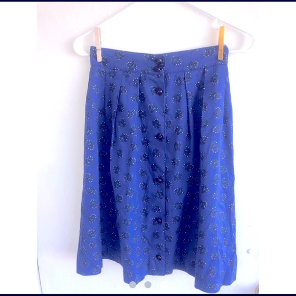 High Rise Vintage patterned skirt - Picture 3 of 3